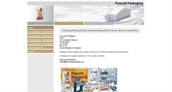 Desktop Screenshot of foscottpackaging.com